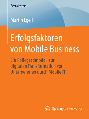 cover image of Erfolgsfaktoren von Mobile Business